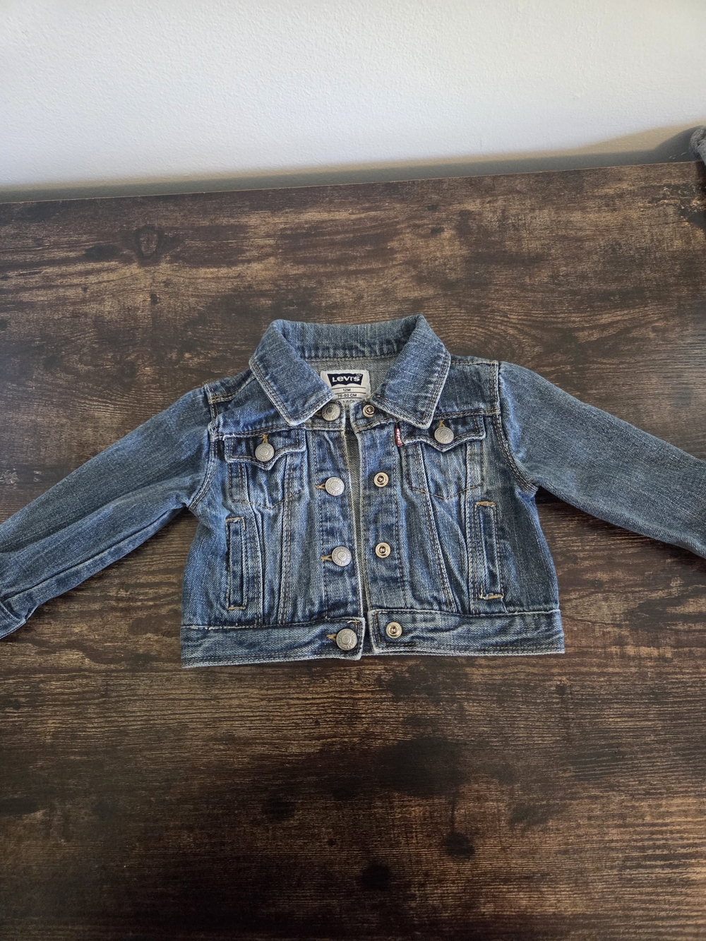Levi's Kids Washed Blue Denim Jacket